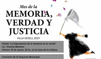 CONTINAN LAS ACTIVIDADES POR EL MES DE LA MEMORIA